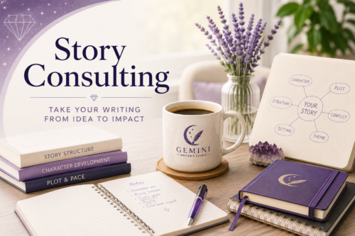 Professional story consultation for novelists